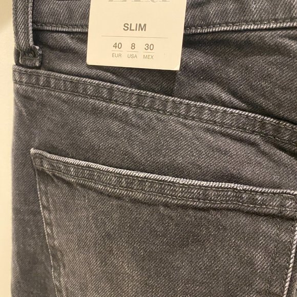 Zara high rise ankle length jeans - Size 40 - Picture 5 of 5